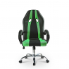 Sedia ufficio gaming ergonomica sportiva ecopelle altezza regolabile Qatar Emerald Offerta