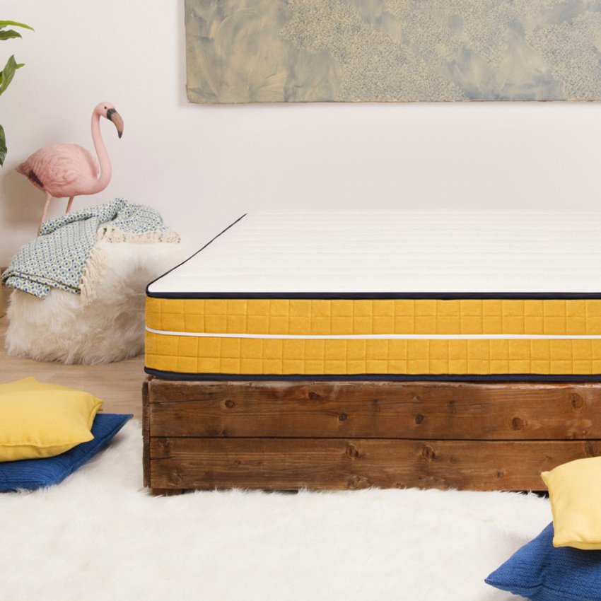Materasso piazza e mezza memory foam 7 zone sfoderabile 25cm 120x190cm Veradea Promozione Materasso piazza e mezza memory foam 7 zone sfoderabile 25cm 120x190cm Veradea Promozione