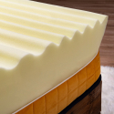 Materasso matrimoniale memory foam 7 zone sfoderabile 25cm 160x190cm Veradea Stock
