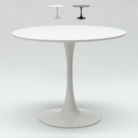 tavolo rotondo 60cm bar cucina sala da pranzo design moderno scandinavo Tulipan Promozione