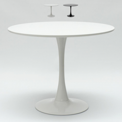 tavolo rotondo 80cm sala da pranzo bar cucina design moderno scandinavo Tulipan Promozione