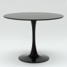 tavolo rotondo 90cm bar sala da pranzo cucina design scandinavo moderno Tulipan Offerta