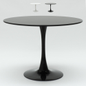 tavolo rotondo 100cm bar cucina sala da pranzo design moderno scandinavo Tulipan Saldi
