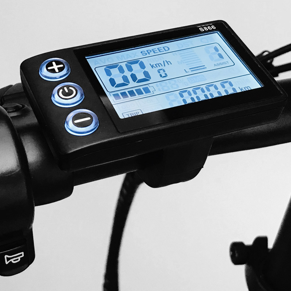 Bici bicicletta elettrica ebike pieghevole Tnt10 Rks Shimano - Foto 25 di 30