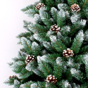Albero di Natale artificiale addobbato ecologico 210 cm Tampere