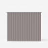 Box lamiera zincata resistente preverniciata grigio casetta giardino Alps 201x121x176cm Scelta