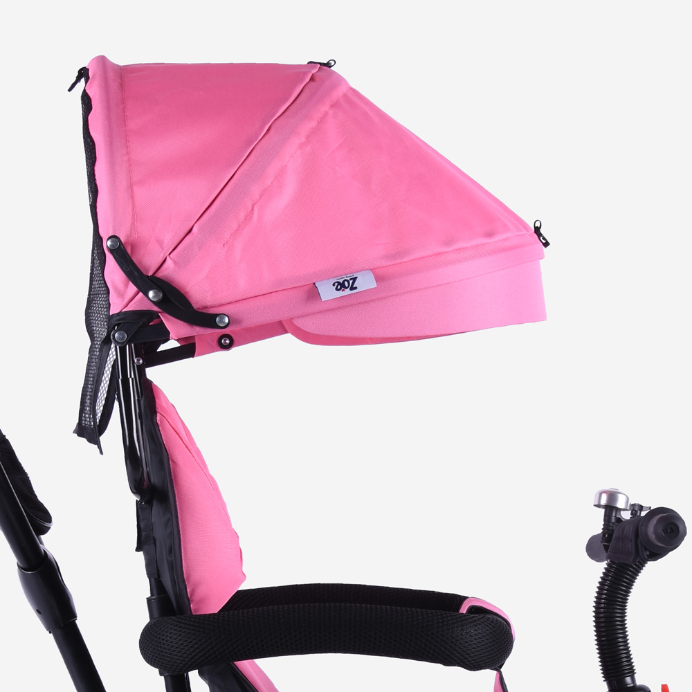 Passeggino triciclo bambini seggiolino girevole 3in1 pedali spinta Lally - Foto 37 di 39