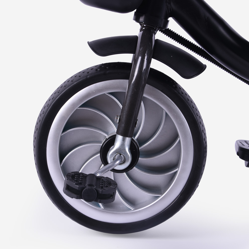 Passeggino triciclo bambini seggiolino girevole 3in1 pedali spinta Lally - Foto 29 di 39