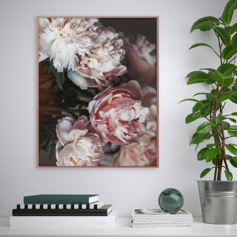 Stampa tema floreale cornice quadro fiori natura 40x50cm Variety Maua Promozione