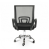 Sedia ufficio ergonomica con supporto lombare tessuto traspirante Officium Sconti