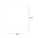 Stampa foglie quadro bianco e nero design minimalista 40x50cm Variety Masamba Offerta