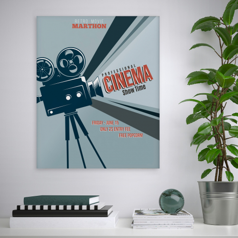 Stampa quadro locandina cinema poster cornice 40x50cm Variety Mozi