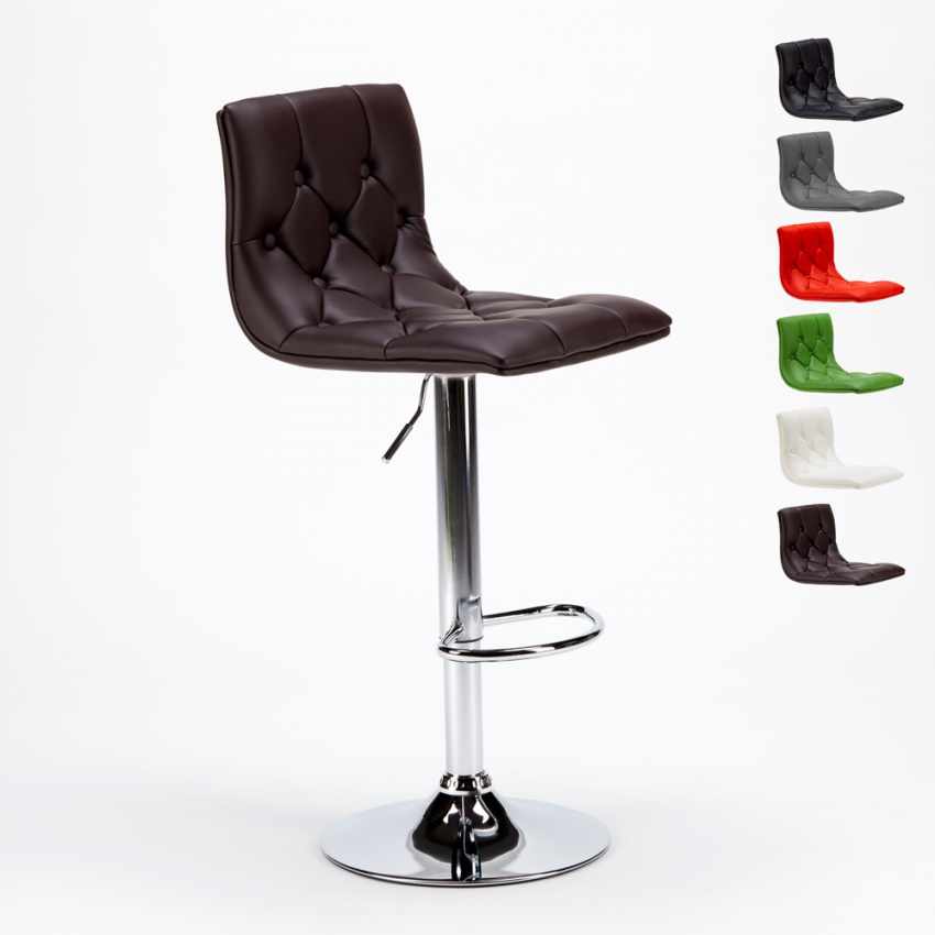 Barhocker Barstuhl Küche Café Bar Kunstleder gepolstert HONULULU Barhocker Barstuhl Küche Café Bar Kunstleder gepolstert HONULULU