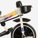 Triciclo per bambini con maniglia a spinta cestino portaoggetti Speedy Stock