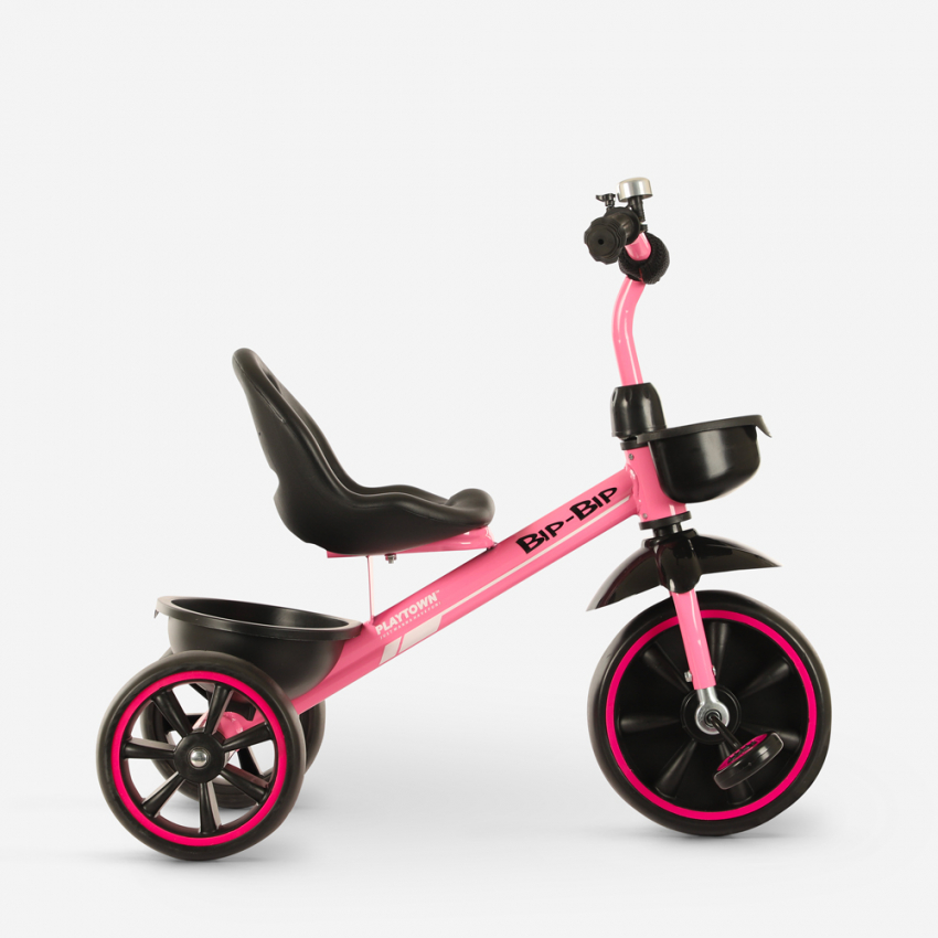 triciclo per due bambini, triciclo biposto