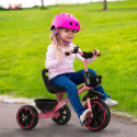 Triciclo per bambini con sedile regolabile cestino portaoggetti Bip Bip