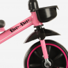 Triciclo per bambini con sedile regolabile cestino portaoggetti Bip Bip 