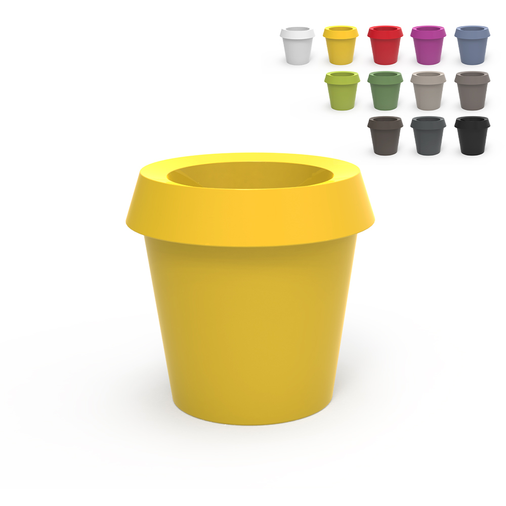 Vaso per piante design Big Gio Slide grande 130cm