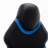Sedia poltrona gaming ergonomica similpelle nero blu Portimao Sky Caratteristiche