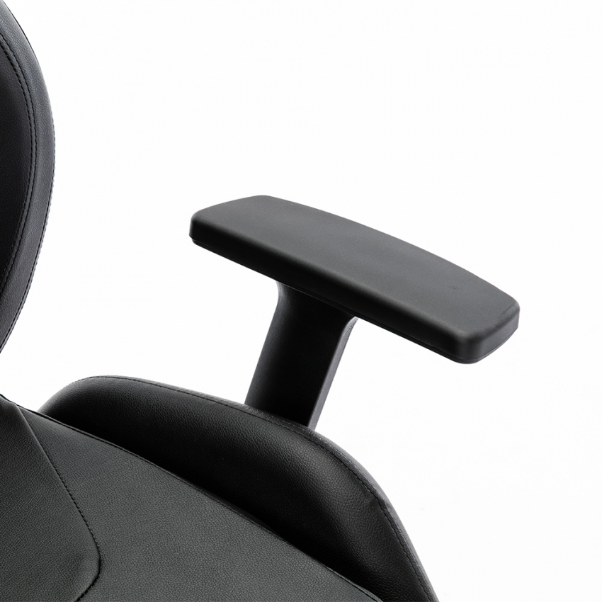 Portimao Sedia gaming ergonomica similpelle nero sportiva regolabile