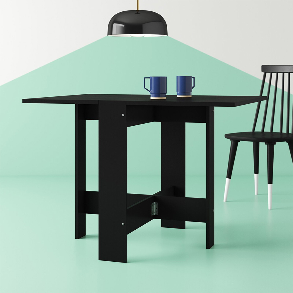 Tavolo consolle allungabile a ribalta pieghevole 76x24-103cm Galvani - Foto 14 di 40