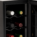 Cantinetta frigo per vino 6 bottiglie singola zona LED Bacchus VI Sconti
