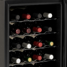 Cantinetta frigo per vino 28 bottiglie luce LED singola zona Bacchus XXVIII Catalogo