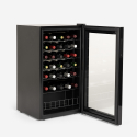 Cantinetta per vino frigo professionale 36 bottiglie LED singola zona Bacchus XXXVI