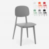 Sedia in polipropilene design moderno per cucina giardino bar ristorante Geer Catalogo