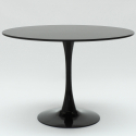 set tavolo rotondo 120cm design Tulipan 4 sedie stile moderno scandinavo margot Modello
