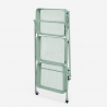 Carrello cucina pieghevole portavivande 3 ripiani maniglia ruote Pikas Plus 