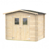 Casetta in legno da giardino attrezzi rimessa porta doppia Hobby 248x198 Offerta