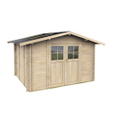 Casetta da giardino di legno per attrezzi giardinaggio box Opera 300x250 Offerta