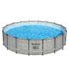 Piscina fuoriterra rotonda Bestway Steel Pro Max Pool Set 549x122cm 5618Y