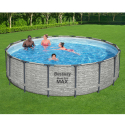 Piscina fuoriterra Bestway rotonda Steel Pro Max Pool Set 488x122cm 5619E