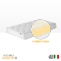 Materasso singolo per bambini 80x160 Memory Foam anatomico 18 cm Super Top M Vendita
