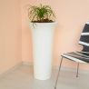 Vaso per piante alto Ø 48 x 85cm rotondo portavasi design terrazzo giardino Flos