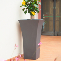 Vaso quadrato per piante alto 100cm portavasi design terrazzo giardino Patio