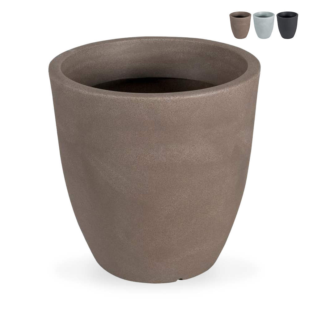 Vaso per piante design alto rotondo Ø 60cm giardino terrazzo balcone Orione