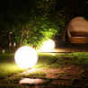 Lampada LED design a sfera Ø 30cm per giardino esterno bar ristorante Sirio