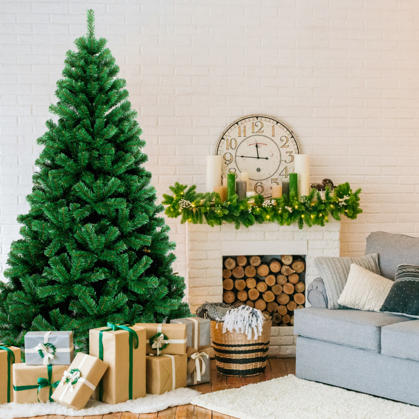 Gothenburg albero di Natale verde effetto realistico 210cm artificiale