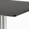 Tavolino quadrato 90x90cm con base centrale per bar bistrot Horeca Costo