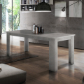 Tavolo da pranzo allungabile 90x160-210 design moderno grigio Jesi Bronx Promozione