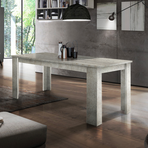 Tavolo da pranzo design moderno allungabile 90x160-210 Jesi Pilka Promozione