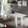 Tavolo allungabile legno bianco 90x140-190 soggiorno sala da pranzo Jesi Hout Vendita