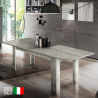 Tavolo per sala da pranzo moderno allungabile 90x140-190cm Jesi Gris Offerta