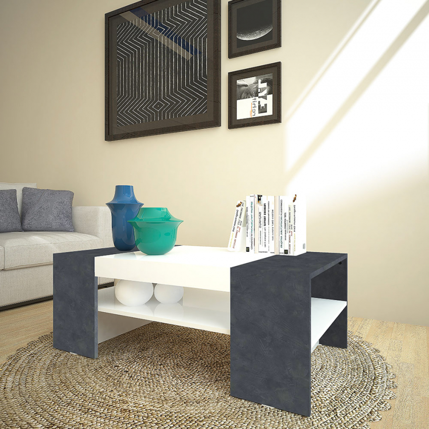 Cherry Ardesia tavolino basso da caffè 110x60cm soggiorno design moderno