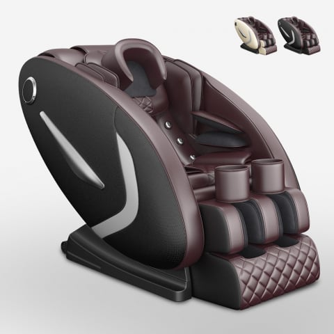 Poltrona massaggiante professionale elettrica reclinabile 3D Zero Gravity Anisha