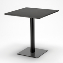 Set tavolino Horeca 70x70cm 2 sedie design industriale Starter Dark Acquisto