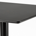 Set tavolino Horeca 70x70cm 2 sedie design industriale Starter Dark 